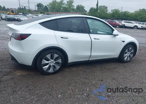 2021 Tesla Model Y Long Range Dual Motor All-Wheel Drive из США, поврежденный, VIN 5YJYGDEE6MF182630